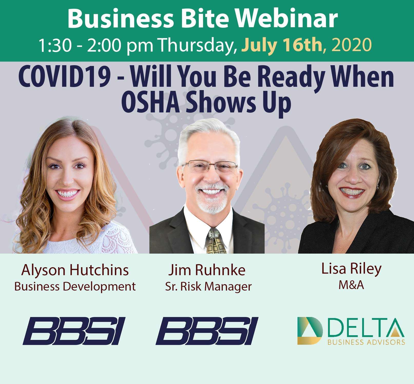 COVID19 – Will You Be Ready When OSHA Shows Up | Delta Business Advisors